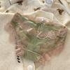 Mesh Transparent Lace Panties Seamless Lace Bow Briefs Thin Underwear for Women  Summer