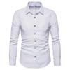 Men's Shirts Shirts Male Long Sleeve Slim Fit Business Casual Floral Man Shirt