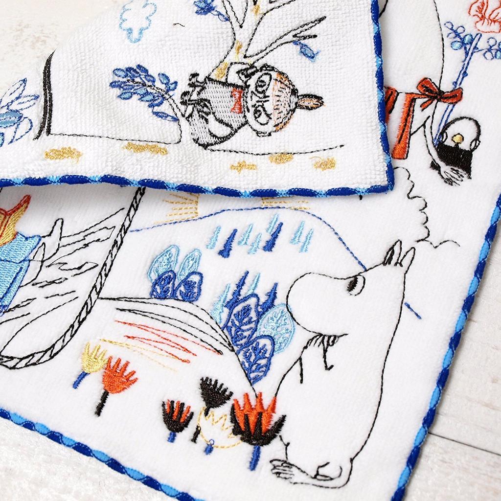 Marushin Mini Towel MOOMIN Favorite Place 25 X 25cm 1405008200 Approx.