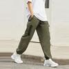 Li-Ning Counterflow Logo Pocket Joggers Pants 'Olive Green' Men's AKXS855-2