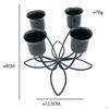 Holder Ornaments Candlestick for Wedding Tea Parties Dining