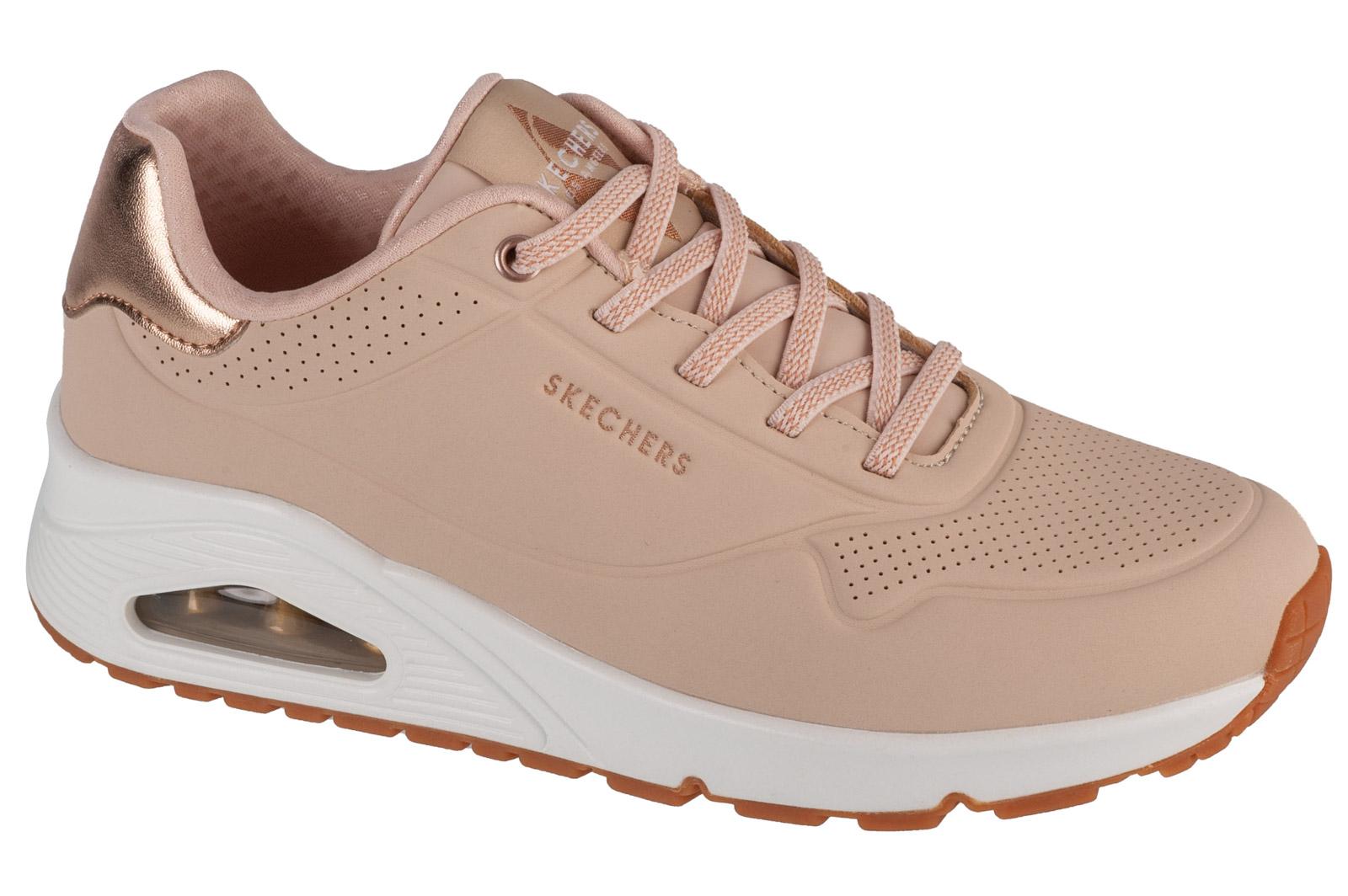 Skechers Uno-Shimmer Away, Sneakers beige da donna 37 beige