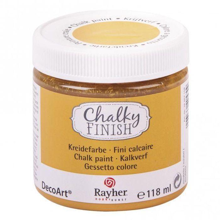 Peinture craie Chalky Pour Matériau poreux 118 ml Mirabelle