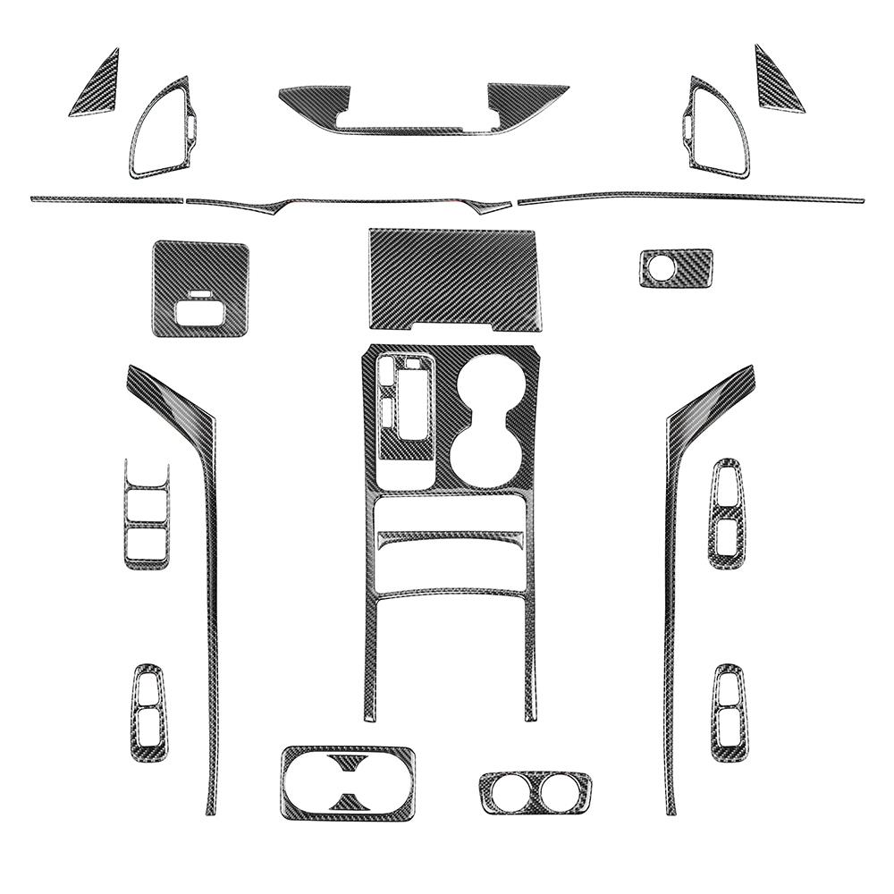 ES Carbon Fiber Other Interior Accessories for KIA Stinger 19-23 Year Full Set of Parts Carbon Fiber Stinger Accessories