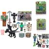 Minecraft Puslespils Actionfigurer Samling Høj Kvalitet Boligdekoration Og Gave Til Spillere