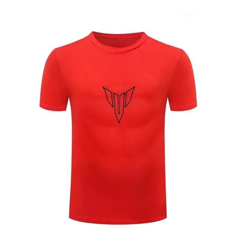BenberFashion 2024 Zomer Nieuw Voor Yamaha MT07 MT09 MT10 MT01 MT125 MT25 MT03 T-shirt Heren Nieuw LOGO T-shirt Korte Mouw Ronde Hals T-shirts Mannelijk 2XL