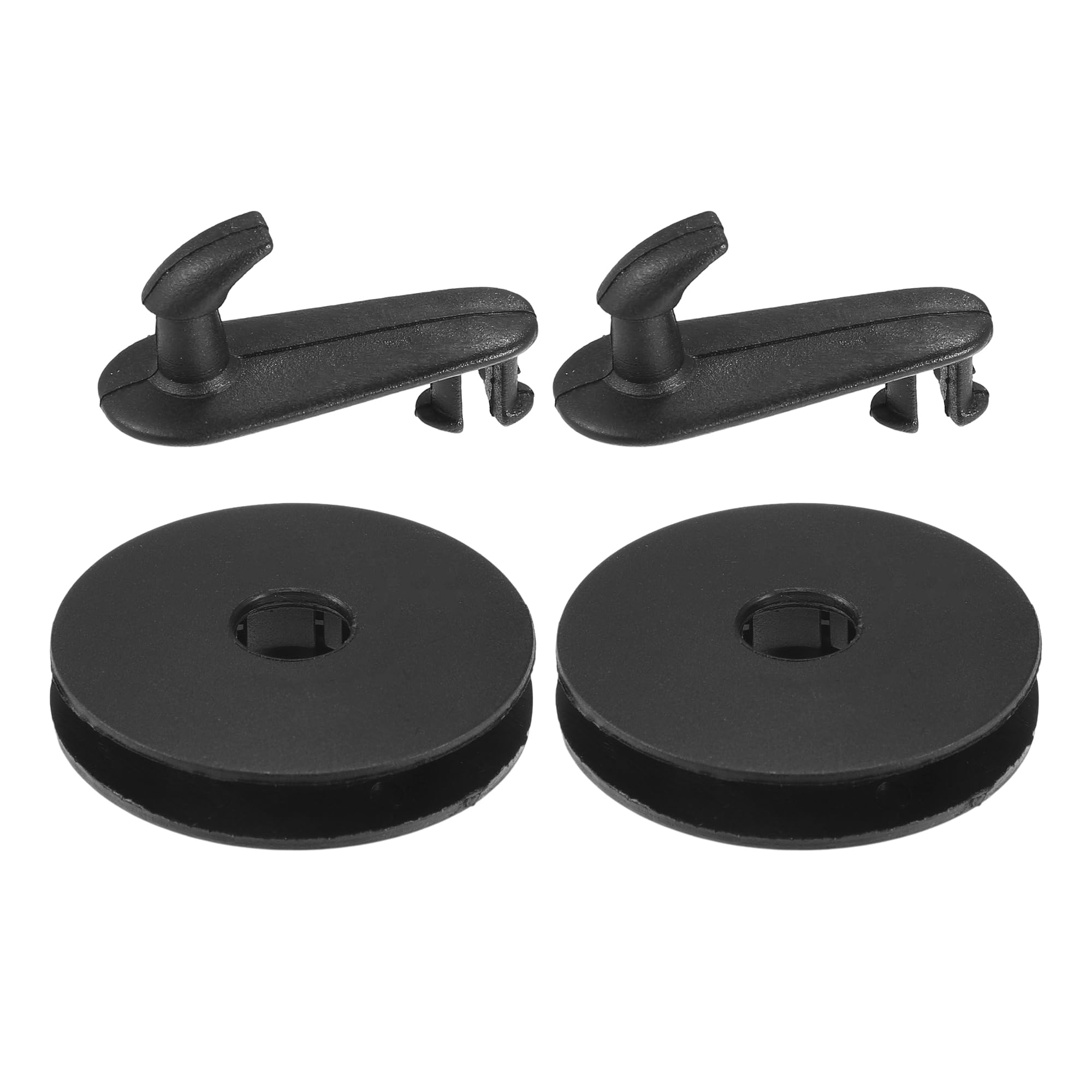 

VekAuto Toyota and Lexus Car Holder Retainer with Durable Non-Slip Plastic Black Floor Mat Fixing Clips чёрный