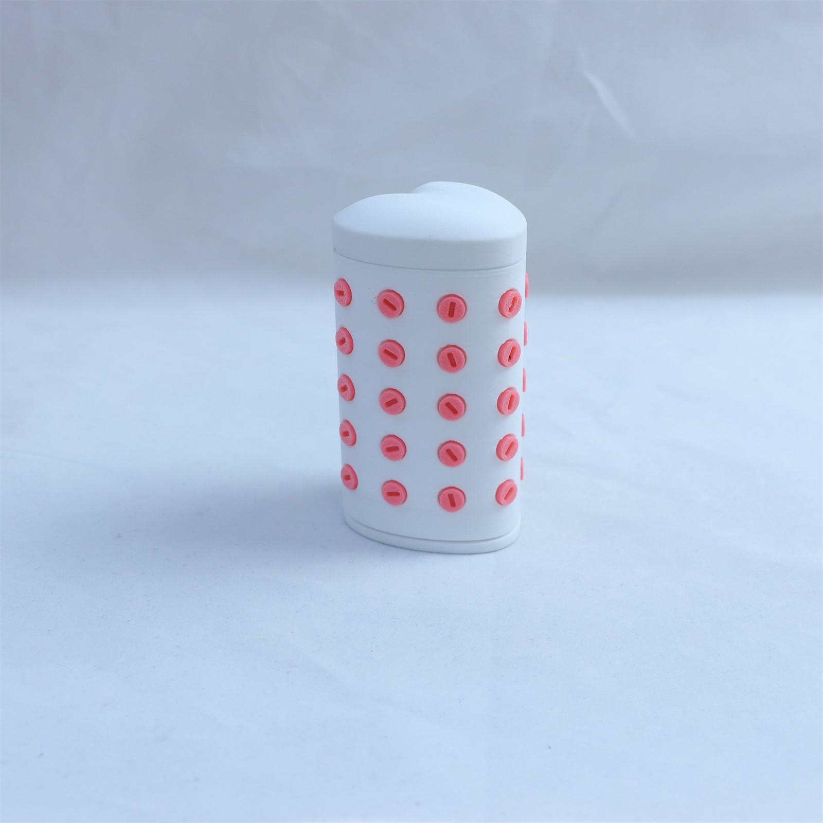 

Подарочная коробка с раздражающим сердцем, напечатанная на 3D-принтере One Size белый