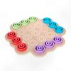 Classic Wooden Strategy Game Rings for Kids and Adults, Perfect for Holiday Gifting