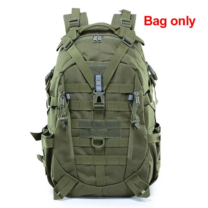 Mochila de Camping para Hombre Bolsas de Viaje Táctica Molle Mochila de Escalada Senderismo Exterior Reflectante Hombro Pesca Bolsa para Portátil