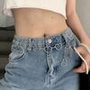 Fashion Heart Shape Pants Belt Adjustable Extended Chain Long Tassel Dress Belt Waist Chain Clothing Accessories