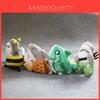 Adorable Cute Plush Shark Keychain Toy Soft Pp Cotton Stuffed Animal