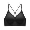 Liquid Foundation Beautiful Back Seamless Jelly Expansion Underwear Women's Clothing Impervious Suspenders Special Thin Shoulder Strap Bra Summer