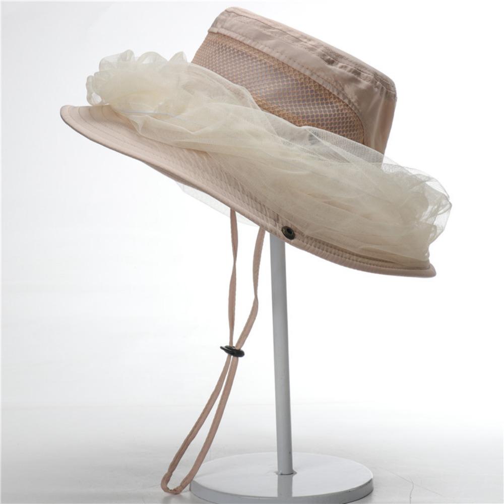 Portable Anti Bee Hat Multifunctional Fishing Sun Cap New Mosquito Net Hat