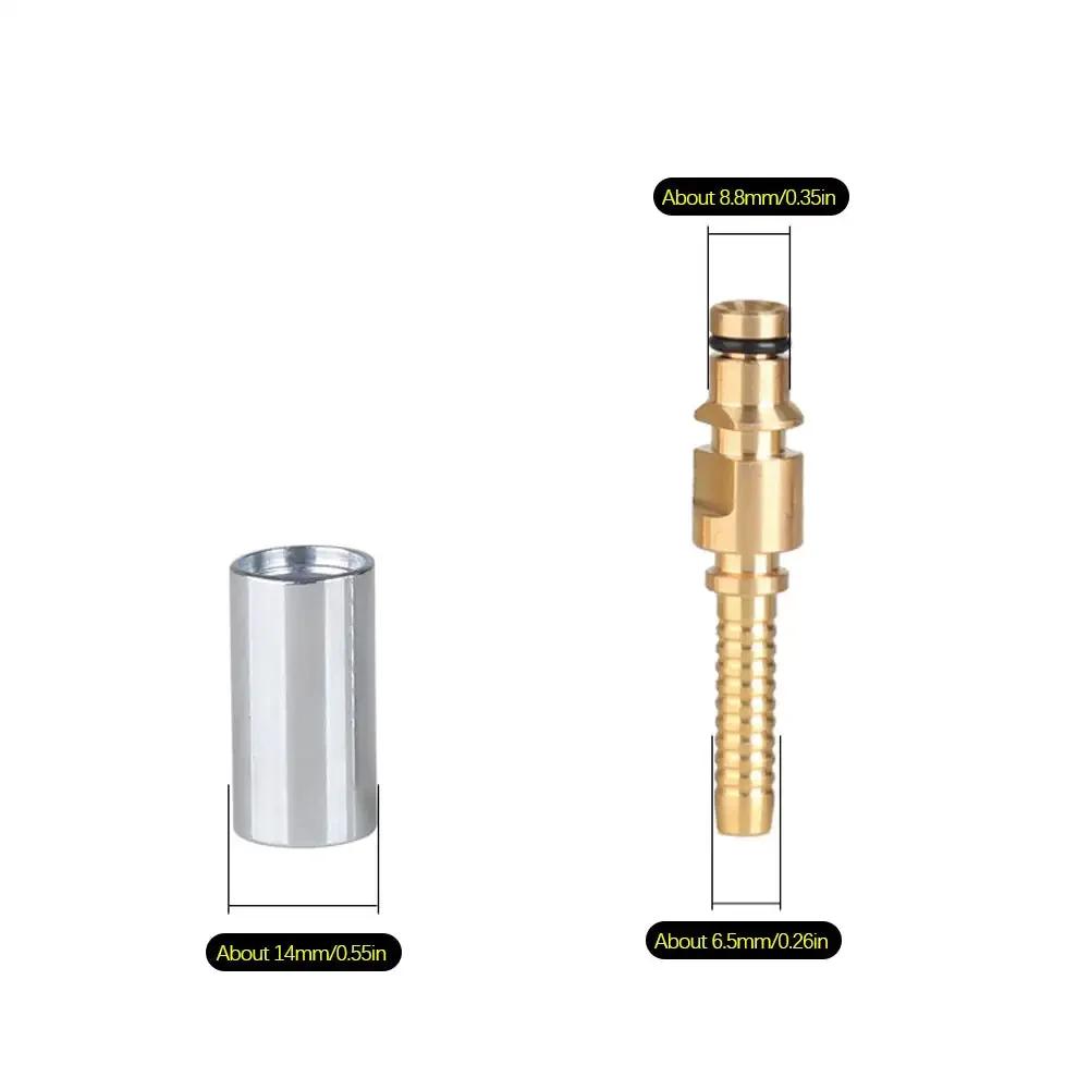 Accesorii Racord țeavă de înaltă presiune 1/4" pentru Mașini de curățat cu înaltă presiune Oțel Galvanizat Accesorii Conector pentru Curățarea Mașinii
