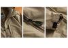 Men's Hooded Spring/Autumn Windbreaker 2024 - Large Size, Thin, Multi-Pocket, Casual.