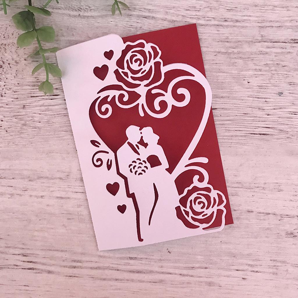 Wedding Invitation Metal Cutting Dies Stencils for DIY Scrapbooking Decorative Embossing Paper Card Photo Album Template