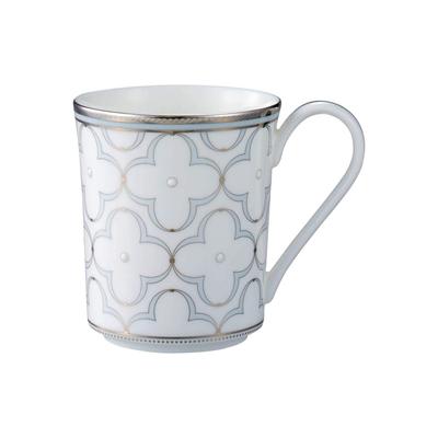 Noritake Noritake Mug 395cc Trefolio Platinum 1 Piece Platinum Bone China Approx. T93656/4957