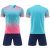 New Football Suit Men'S Team Suit Children'S Adult Sports Training Clothes Primary School Students Game Clothes Football Clothes