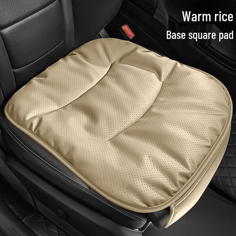 Universal Warm Cloud-Feel Car Seat Cushion: Autumn/Winter Wear-Resistant Down Cotton with Ergonomic Support