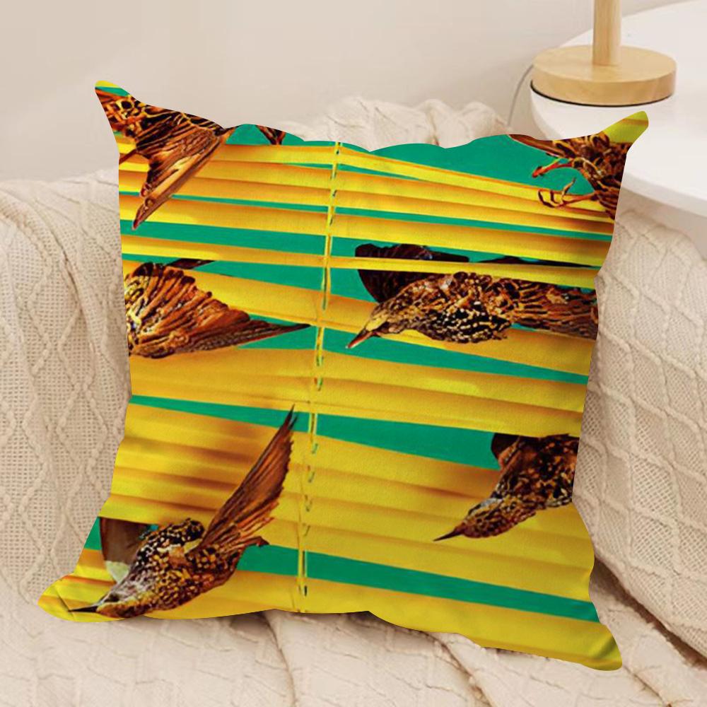 Fashion T-Toiletpaper Cushion Cover Soft Plush Fabric Double-Sided Printed Sofa Cushion Cover for All Seasons Home Decor Gift