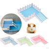 1 Pc Small Pet Hamster Hedgehog Parrot Wooden Ladder Platform Fence