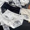 Lady Summer Sexy Satin Lace After Hollow Jacquard No Trace Briefs