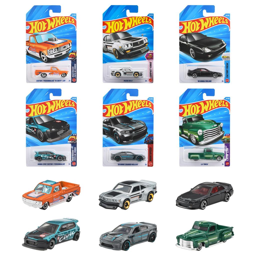 Hot Wheels Basic Cars F Assortment 36 Miniature Cars Ages - (Box Set) - 3+ - Multi-color C4982-98RF