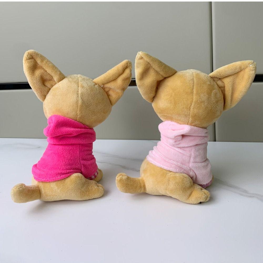 Room Decoration Chihuahua Plush Toys Simulation Stuffed Dog Doll Puppy Plush Toys  Kids Toy