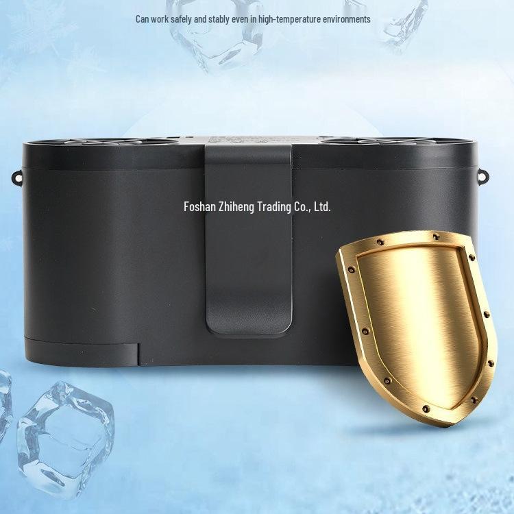 Waist-Hanging Portable Cooling Fan for Welders and Construction Workers