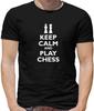 Keep Calm and Play Chess T-Shirt - Reader - Game - Board - Manic