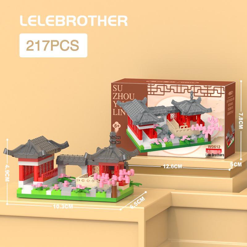 

Конструктор в древнем стиле - Совместим с LEGO, Развивающий подарок для детей