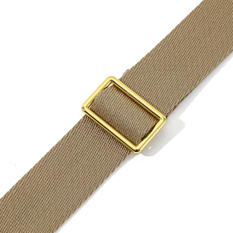 Ma Huang Shi F-82 Verstelbare Crossbody Tas Riem, Hoogwaardig Canvas, Veelzijdige Brede Band Schouderriem Vervanging