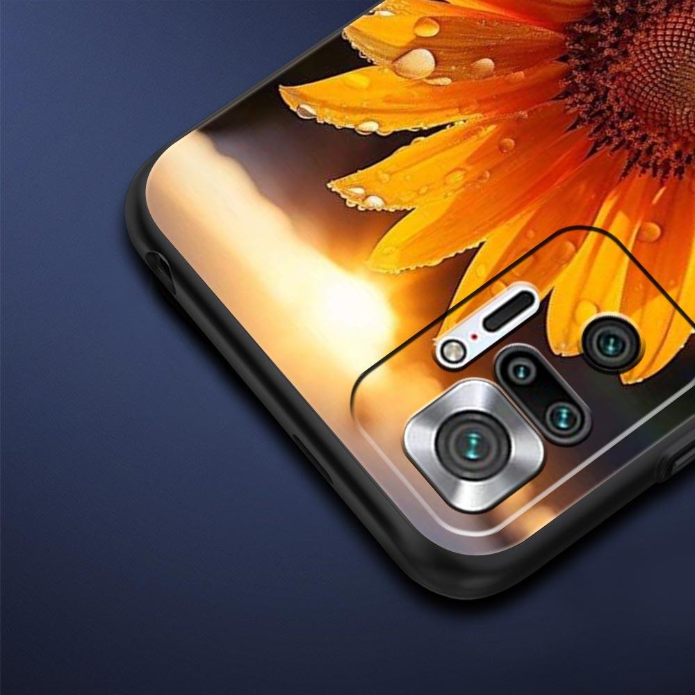 Beauty Flowers Leaves Phone Case For Xiaomi Redmi Note 14 13 12 5G 9S 9 10 11 Pro Plus 9T 14C 13C 12C 10C 9C 9A Soft Cover