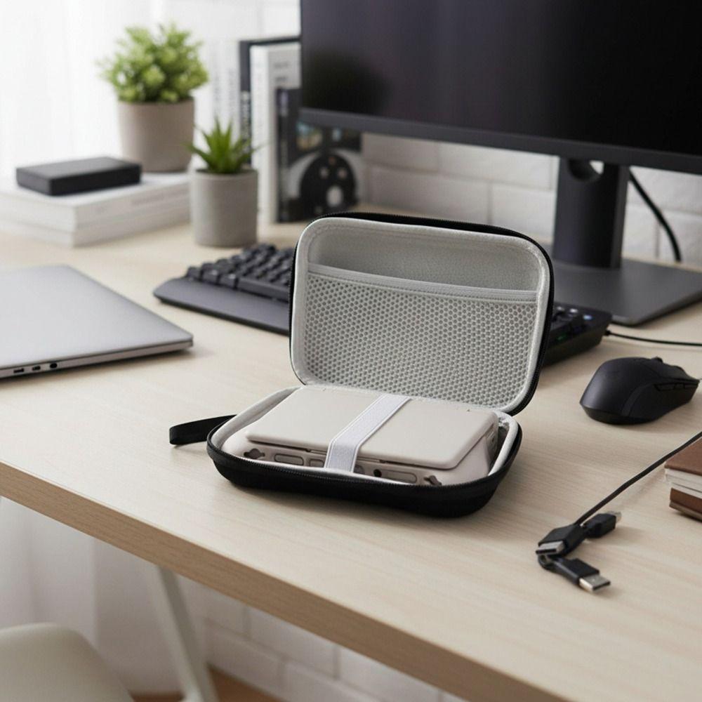 Compact Travel Pouch Case Hard Shell Carry Pouch Portable Handheld Console Case for Ayn THOR Travel