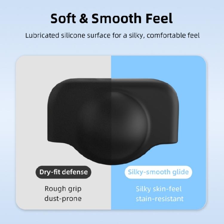 All Angle Protective Silicone Sleeve Quick Install Camera Lens Cover Weatherproof for 360 Outdoor Videography