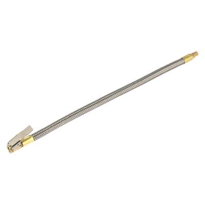 X AUTOHAUX Air Chuck Inflator Tire Valve Connect Pipe Compressor Pump Flexible Stainless Steel