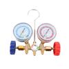 Refrigerant   Conditioning Tools Professional AC Diagnostic Manifold Gauge Set With Hose And Hook Kit For Car Commercial Domestic A / C Systems Bras
