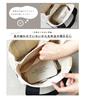 Gisele Tote Compartmented Canvas Mini Wide Solid x Bag, Small, Tote, Freestanding, Gusset, Simple, Two-Tone, Color, Women's (Gray Navy)