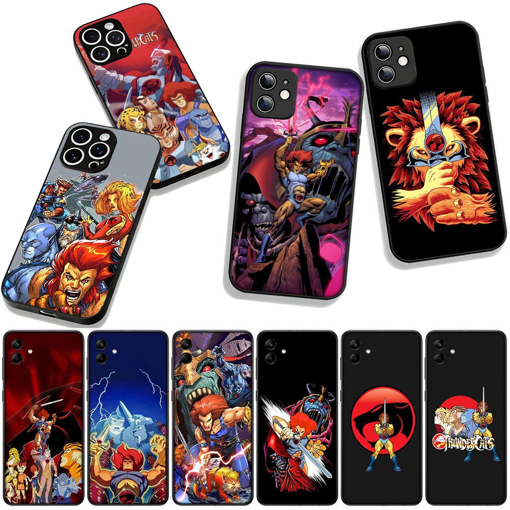 T-ThunderCats Thunder Cats Phone Cover for Samsung Galaxy A36 A17 A26 A07 A35 A54 A53 A13 A33 A34 S8 S9 S20 S21 FE S10 Plus Case