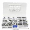 140pcs Carbon Steel Square Parallel Keys 3-6mm Size Range Round End Flat Keys  Machinery Repair