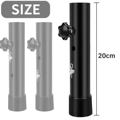 KIND CUBE Table Leg Extensions, Height Adjustable, Set of 4 (20cm Height)