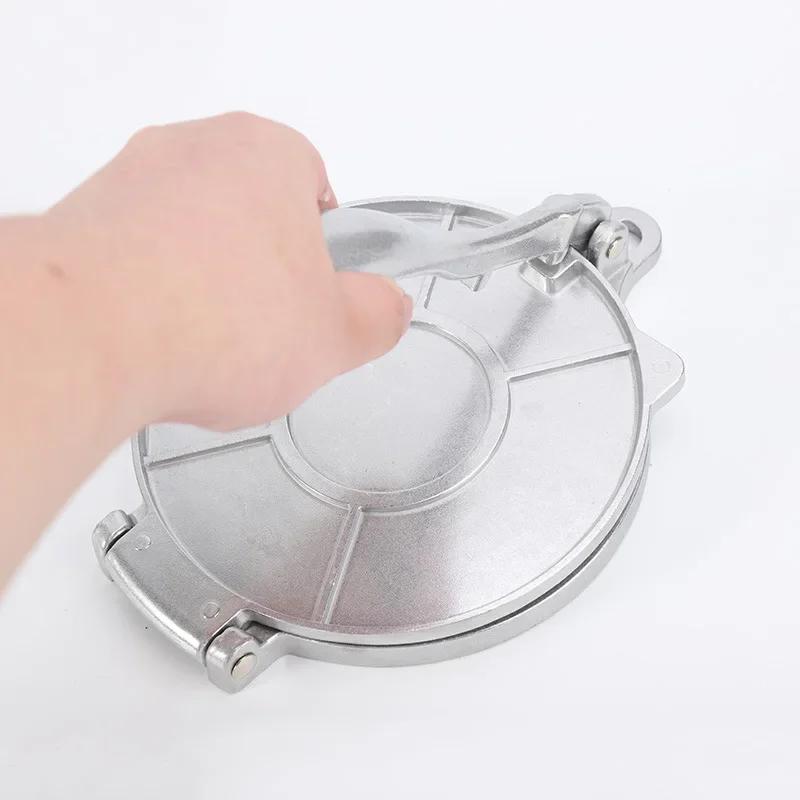 16/20Cm Pressa per Tortillas Fai da Te in Lega di Alluminio Manuale Strumenti per Pressare l'Impasto per Tortillas di Mais Spazi Cucina Teglie Accessori per la Cottura