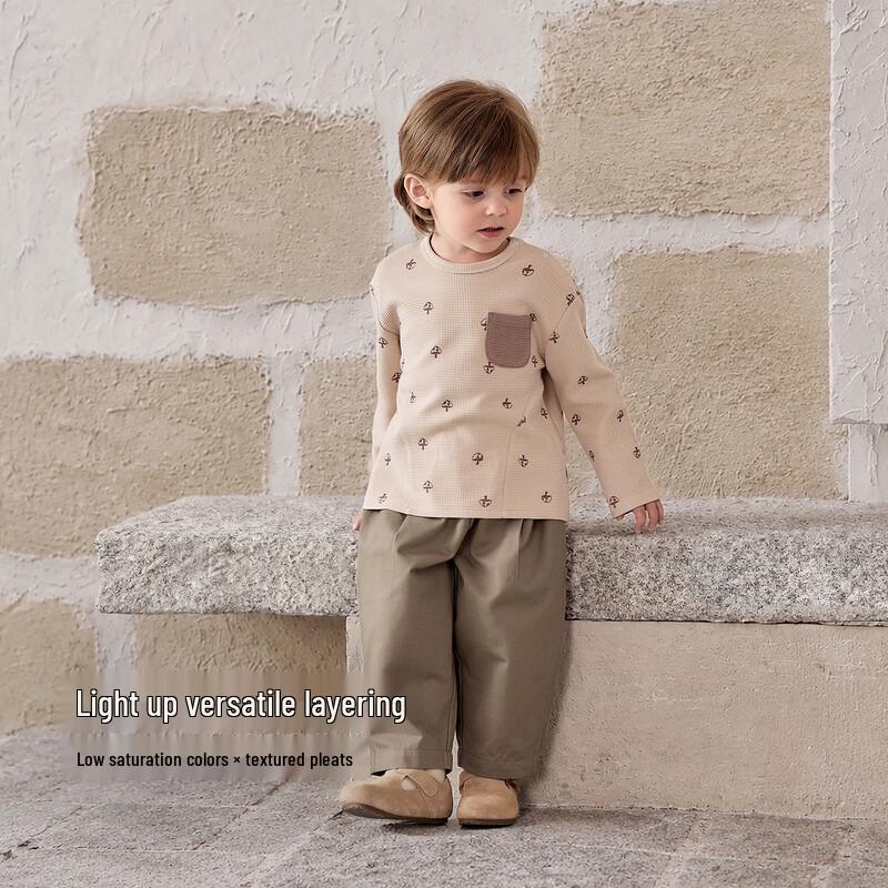 Babylove Cotton Casual Banana Pants for Infants and Toddlers
