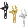 Short Handle Bathroom Plumbing Wrench Multi-function Wrench  Basin Sink Hardware