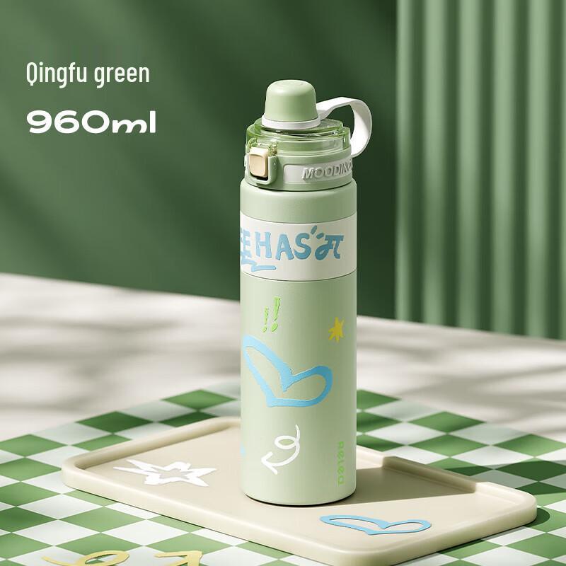 RELEA Dual-Drink 316 Stainless Steel Insulated Bottle