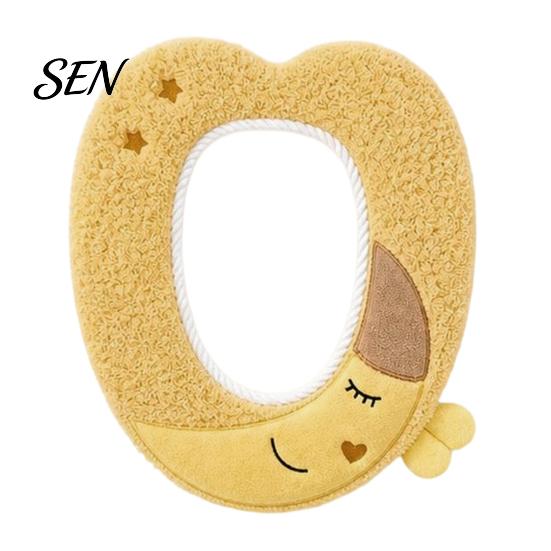 Universal Fit Toilet Seat Covers Plush Cartoon Mat, Soft Thickened Washable Bathroom Pad Winter with Handle, Warm Skin-Friendly Adhesive Cushion