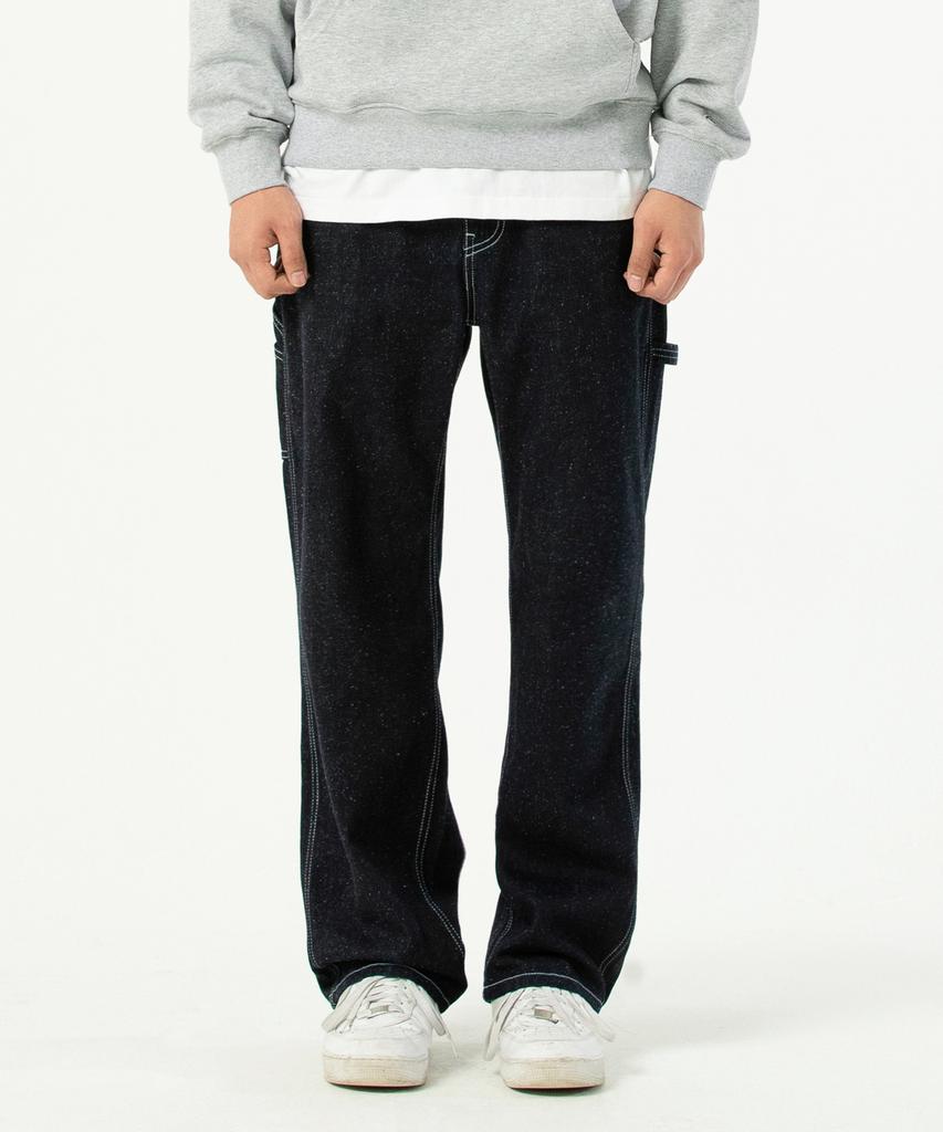 LEE Men Straight Fit Painter Denim Pants Indigo Raw
