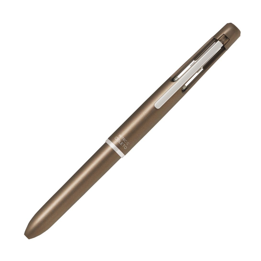

Pilot Coleto 1000 Brown Hi-Tec-C Multi-Function Pen, 4-Color Body, (LHKC1SCBN) коричневый