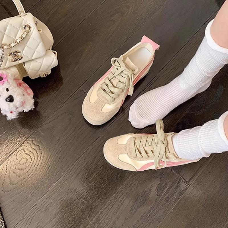 Ballet Fengde training shoes invisible height increase 2025 summer women's lightweight soft sole versatile super good-looking Forrest Gump casual